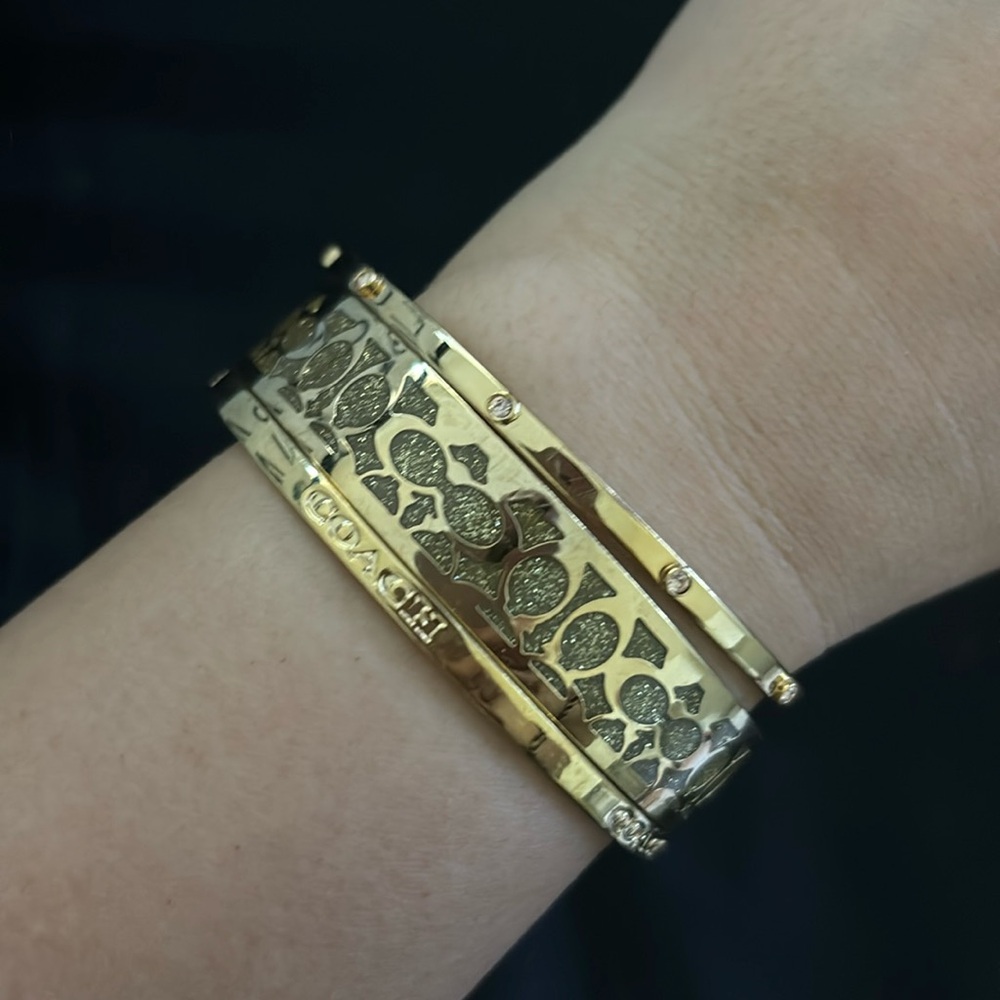 Coach Bracelets Set of 3